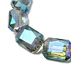Electroplated Glass Beads EGLA-H002-A-14-3