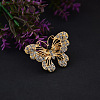 Exquisite Butterfly Rhinestone Brooch PW-WGF328A-01-3