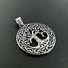 Tree of Life Hollow Tree of Life Pendant 304 Stainless Steel Punk Necklace Jewelry LS-HL3986-4