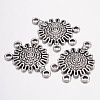 Tibetan Style Alloy Chandelier Components Links LS-LF0145Y-1