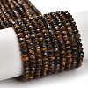 Natural Tiger Eye Beads Strands G-B107-D02-01-2