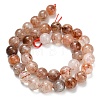 Natural Copper Rutilated Quartz Beads Strands G-L642-B07-12mm-3
