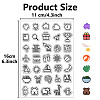 Custom PVC Plastic Clear Stamps DIY-WH0439-0261-2