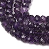 Natural Amethyst Beads Strands GG-CBA59DD-A01-5x8mm-5