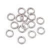 Non-Tarnish 304 Stainless Steel Open Jump Rings STAS-C040-01A-P-1