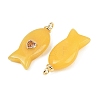 Dyed Natural White Jade Pendants X-G-Z134-06G-01-2