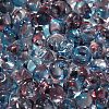 Transparent Baking Paint Glass Seed Beads SEED-P006-02B-07-3