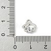 Brass Micro Pave Cubic Zirconia Charms KK-M326-20A-P-3