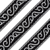1Pc Polyester Jacquard Ribbon OCOR-CY0004-66B-7
