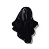 Ghost with Black Cat Alloy Enamel Brooch JEWB-E034-02EB-02-2