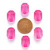 Transparent Acrylic Beads TACR-S154-24A-82-3