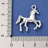 Tibetan Style Alloy Horse Pendants X-TIBEP-Q043-252-RS-2