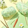 Soft Crocheting Polyester Yarn YCOR-FZC0001-01E-6