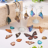  DIY Butterfly Wing Earring Making Kit DIY-TA0005-14-7