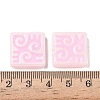 Dyed & Heated Baking Paint Glass Beads LAMP-D004-03F-3