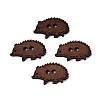 2-Hole Hedgehog Wood Buttons BUTT-Q046-04B-1