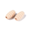 Natural Schima Wood Beads WOOD-Q001-04-2