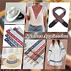 12 Yards 6 Colors Ethnic Style Polyester Ribbons OCOR-ME0001-86-5