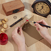 2Pcs 2 Styles Stainless Steel Leather Edge Oil Pen TOOL-NB0002-29B-3