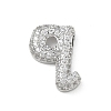 Brass Micro Pave Cubic Zirconia Pendants KK-A300-02P-Q-1