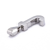 Non-Tarnish 304 Stainless Steel Letter Pendants LS-STAS-H127-J-P-3