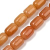 Natural Red Aventurine Beads Strands G-U018-A02-01-2