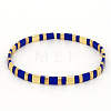 Bohemian Glass Seed Beaded Stretch Bracelets JM4508-34-1