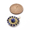 Handmade Japanese Seed Beads Pendants PALLOY-MZ00054-03-3