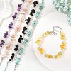 Natural Mixed Stone Chip and Potato Cultured Freshwater Pearl Beaded Bracelets for Women BJEW-JB14280-1