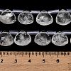 Natural Quartz Crystal Beads Strands G-C292-A03-01-4