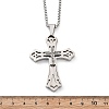 304 Stainless Steel Pendant Necklaces NJEW-H058-04P-5