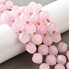 Natural Quartz Dyed Beads Strands G-U023-A02-02-1