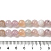 Dyed & Heated Natural Dragon Veins Agate Beads Strands X-G-P539-A01-23-5