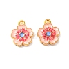 Alloy Enamel Pendants ENAM-B036-01G-1