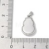 Brass with Shell and Cubic Zirconia Charms KK-Q030-07P-2