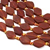 Natural Carnelian Beads Strands G-A321-R06-01-3