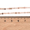 Natural Copper Rutilated Quartz Beads Strands G-P629-A01-01-5