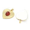 Natural Carnelian Pendants GG-CBAD360-13G-02-2