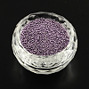 Color Plated DIY 3D Nail Art Decoration Mini Glass Beads MRMJ-R038-E07-1