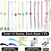  DIY Eyeglasses Neck Strap Making Kits for Children FIND-NB0006-03-7