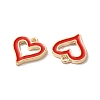 Alloy Enamel Charms ENAM-Q448-08LG-2