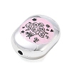 Printed Opaque Acrylic Beads AC-CBA7C46-01E-2