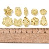 Frosted Transparent Acrylic Beads OACR-Z041-06-4
