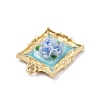 Alloy Enamel Pendants FIND-G089-03G-01-2