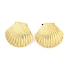 Rack Plating Brass Stud Earrings KK-N255-05G-RS-1