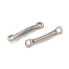 Non-Tarnish 304 Stainless Steel Connector Charms STAS-Q323-10P-2