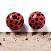 Wood European Beads WOOD-M011-02C-3