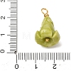 Dyed Synthetic Coral Pendants GG-CBAC295-02G-4