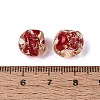 Handmade Gold Sand Lampwork Beads LAMP-Q039-03B-4