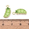 Alloy Enamel Pendants ENAM-Q003-14G-3